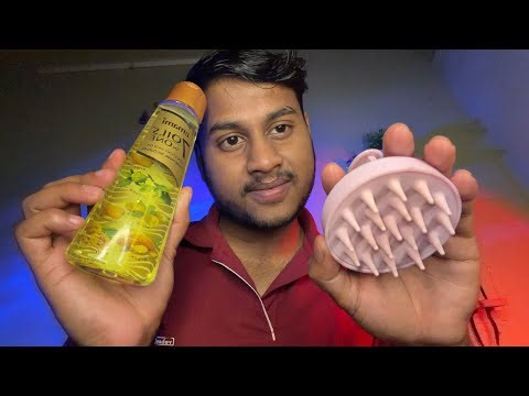 ASMR Face & Head Massage 😴💆‍♀️ | Deep Relaxation, Personal Attention for Sleep