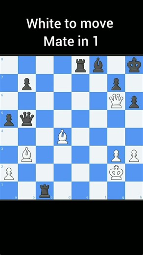One Move = Checkmate 💀♟️ #chess #matein1 #shorts #viral