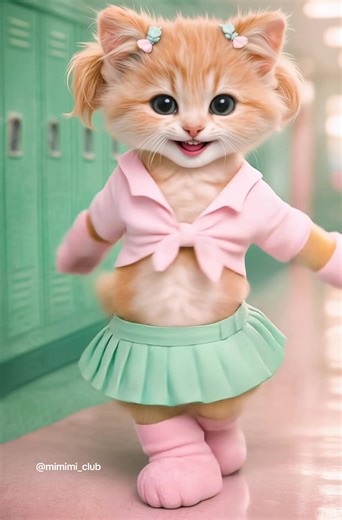 Dancing Cat Enjoys Britney Spears Tune