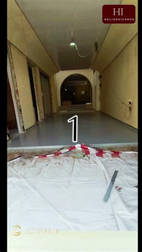 #microcement in #hyderabad by #ccworld in 3 Days #ccworldindia #heliosandicarus