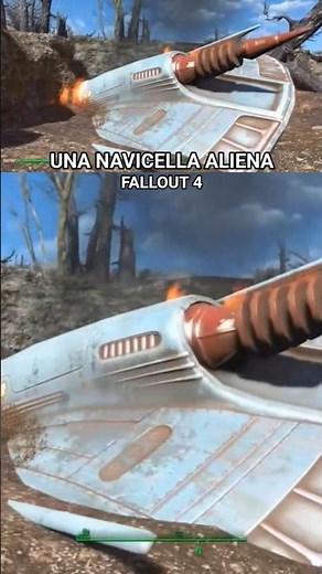 Fallout 4: I found a crashed alien ship!