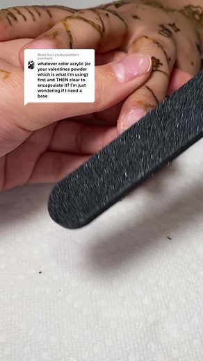 Reply to @cry.baby.baddie make sure to encapsulate when using my glitter acrylics💗if its hard to remember try and memorize “clear, color, clear” i hope this helps!!💗💗 #fyp #foryou #nailswsteph #nails #nailtech #tutorial #help #nailart #naildesigns