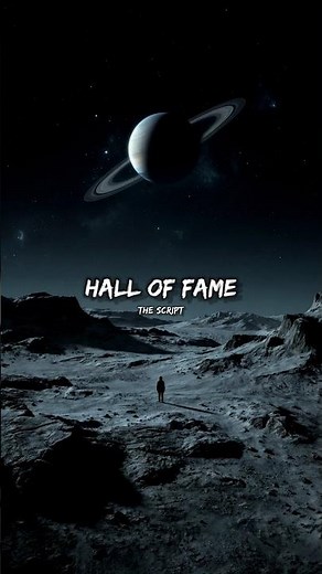 THE SCRIPT - ( HALL OF FAME ) LYRICS