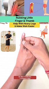 470K views · 5.4K reactions | Rubbing Little Finger & Thumb Boosts...