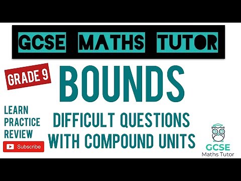 The 5 Hardest Bounds Exam Style Questions | Grade 9 Series | GCSE Math Tutor