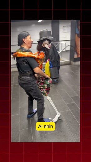 Dancing with puppets is so realistic