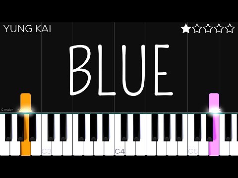 Yung Kai - Blue | EASY Piano Tutorial