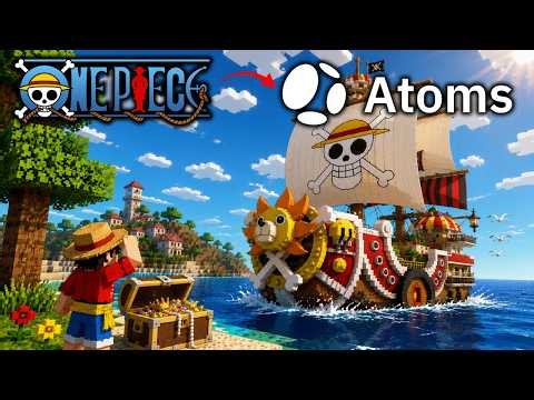 Criei um MOD de ONE PIECE no Minecraft com IA… isso ficou INSANO 😱