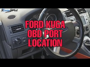 Ford Kuga Obd Diagnostic Port Location 🚗👨‍🔧