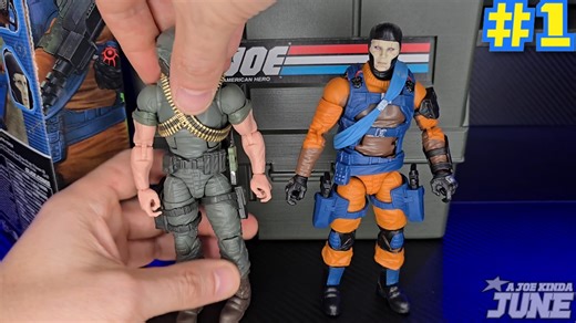 近期G I Joe 机密系列一波新品集中测评