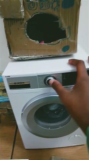 I put a magnet in a washing machine