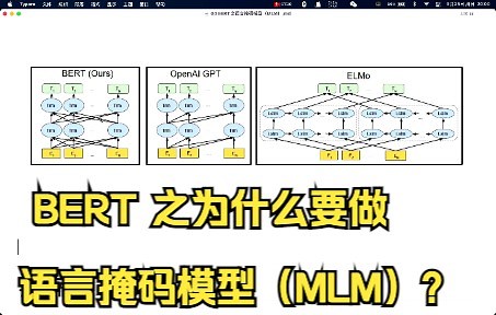 04 BERT 之为什么要做语言掩码模型（MLM）？