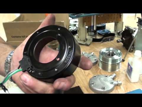 Sanden Compressor Clutch Removal SD7 SD5