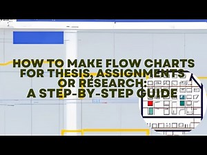 How to Make Flow Charts for Thesis, Assignments, or Research: A Step-by-Step Guide @ynykin