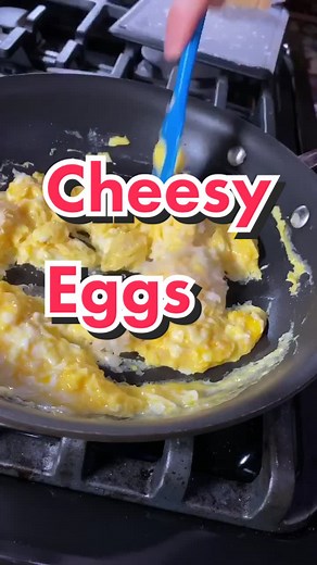 Delicious Cheesy Eggs Breakfast with Jake, Sydney, and Cohen