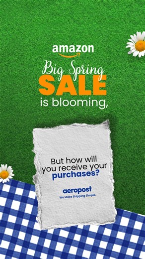  Sign up for aeropost and ship your favorite products from the Amazon Spring Sale directly to Barbados!  | Aeropost.com | Facebook