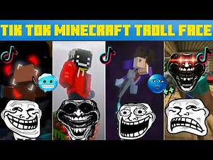 MINECRAFT MOMENT 🥶COLDEST TROLLFACE COMPILATION MINECRAFT TROLL FACE