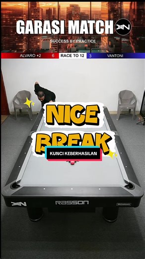 Cara Masukkan Bola 3 dalam Billiard