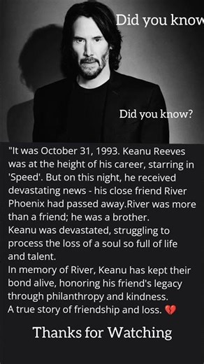 The Loss of River Phoenix #shortvedio #actor