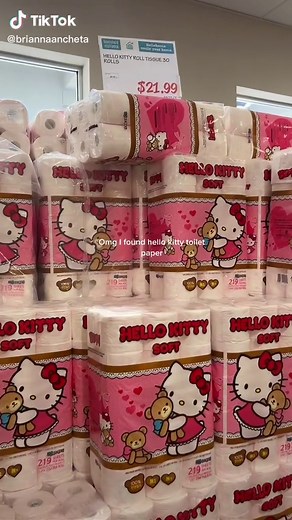Hello Kitty Toilet Paper: The Cutest Bathroom Addition