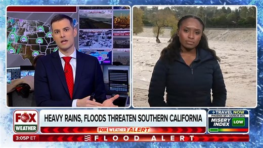 CHAOTIC CALIFORNIA CHRISTMAS 🎄: FOX Weather Correspondent Brandy Campbell is live from Los Angeles, California as heavy rain and floods continue to threaten areas across Southern California. | FOX Weather