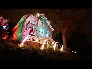 Christmas Light Show 2012 - Gangnam Style