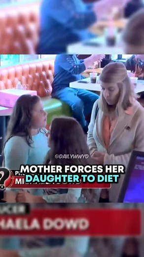 Mother Forces Her Daughter To Diet #socialexperiment #wwyd | social experiment