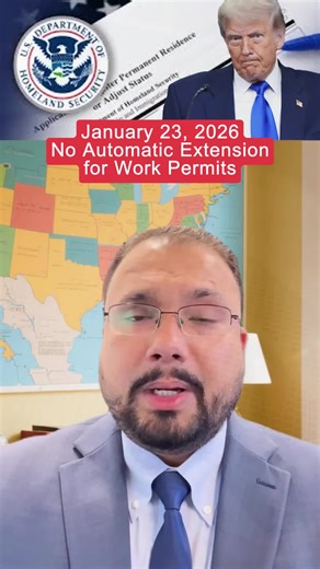 10/29/2025 - 🎯 USCIS Just Ended Automatic EAD Extensions! Starting Oct 30, 2025, if your EAD expires, you can no longer keep working just because you filed a renewal. Automatic extensions are gone for most categories. 👉 Here’s what you need to know: 🔹 File your EAD renewal early — up to 180 days before it expires. 🔹 Once your card expires, you must stop working until the new one is approved. 🔹 Receipt notices no longer extend your work authorization. 🔹 TPS-based automatic extensions may st