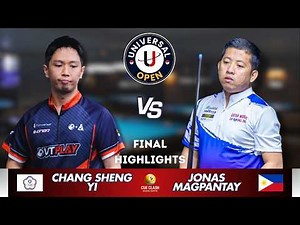 Chang Sheng Yi vs Jonas Magpantay | Final | 2026 Universal Open Highlights