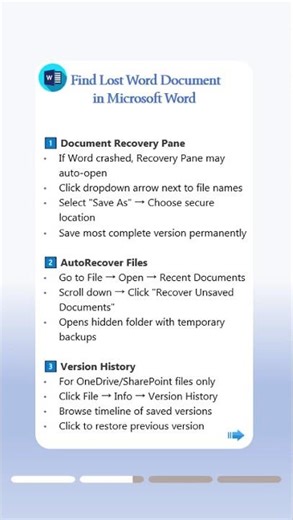 How to Find a Missing Word Document on Windows & Mac#mswordtutorial #filerecovery