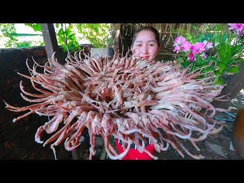 Duck Tongue Special Recipe - Duck Tongue Stew Cooking - Cooking With Sros