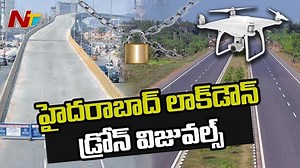 Hyderabad Exclusive Drone Visuals During Lockdown #Hyderabad #lockdown #NTVTelugu #NTVNews | Ntv Telugu