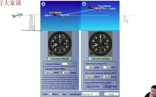 高温高压少指—气压式高度表误差