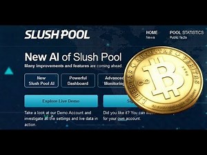 Bitcoin Miner Tutorial - SlushPool Dashboard