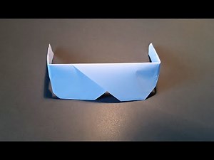 DIY: How to Make Paper Sunglasses | Tutorial