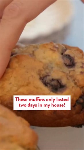 This simple yet Chef-Gemma-approved Jumbo Lemon Blueberry Costco Muffins recipe saves you a trip to a crowded Costco! These giant muffins are moist and tender, loaded with beautiful floral flavor from vanilla and sweet blueberries, and elevated with refreshing lemon zest. One bite is enough to convince you that homemade Lemon Blueberry Costco Muffins can be even better and might be your new favorite! | Bigger Bolder Baking