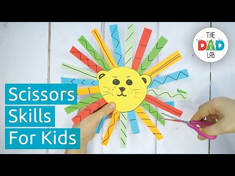 TRIM THE LION'S MANE | SCISSOR SKILL ACTIVITY