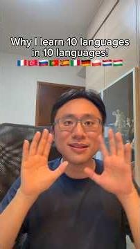 Why do I learn 10 languages? (full version) #polyglot #languages
