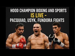 Hood Champion Boxing and Sports is live!