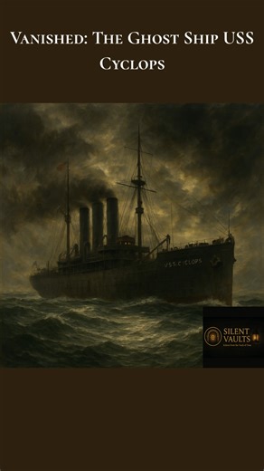 USS Cyclops: Lost in the Bermuda Triangle The USS Cyclops vanished in 1918, marking one of the greatest mysteries of the Bermuda Triangle. This video uncovers the story of the massive Navy ship and the 306 souls lost without a trace. We explore the final voyage and the baffling absence of any wreckage or distress signal. This event remains the U.S. Navy's biggest non-combat loss of life at sea. Subscribe to Silent Vaults for more deep dives into historical vanishings. Let us know what you think