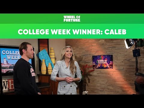 College Week Winner: Caleb | Wheel of Fortune