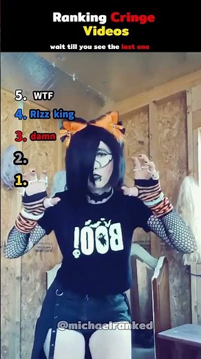 Ranking Cringe Videos #CringeVideos #rankingvideo