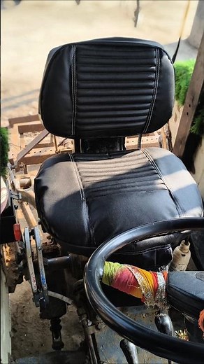 Ghar Par Bana Tractor Seat Cover 😍 | Desi Tractor Modification