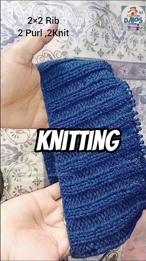 Best knitting technique Ribbing Pattern #handmade #diy #cap