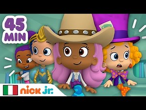 Bubble Guppies | 45 minuti di avventure insieme ai Bubble Guppies! | Nick Jr.