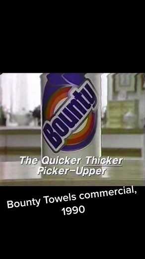 Bounty Commercial from 1990: A Nostalgic Throwback