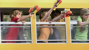 The wheels on the bus go ROUND AND ROUND! | Just For Laughs Gags