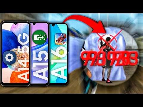 MODIFICACION para SAMSUNG galaxy A14/A15/A16 para DAR todo ROJO en Free Fire..