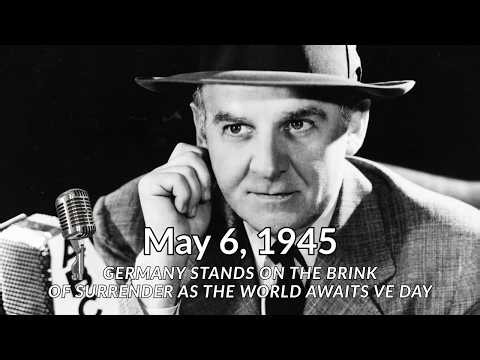 1945: Walter Winchell Reports Germany's Collapse & VE Day Near