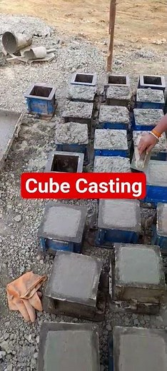 Concrete Cube Casting Full Process Explained | Step-by-Step | Compressive Strength Test | Civil Site
